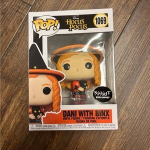 Dani with Binx Funko Pop